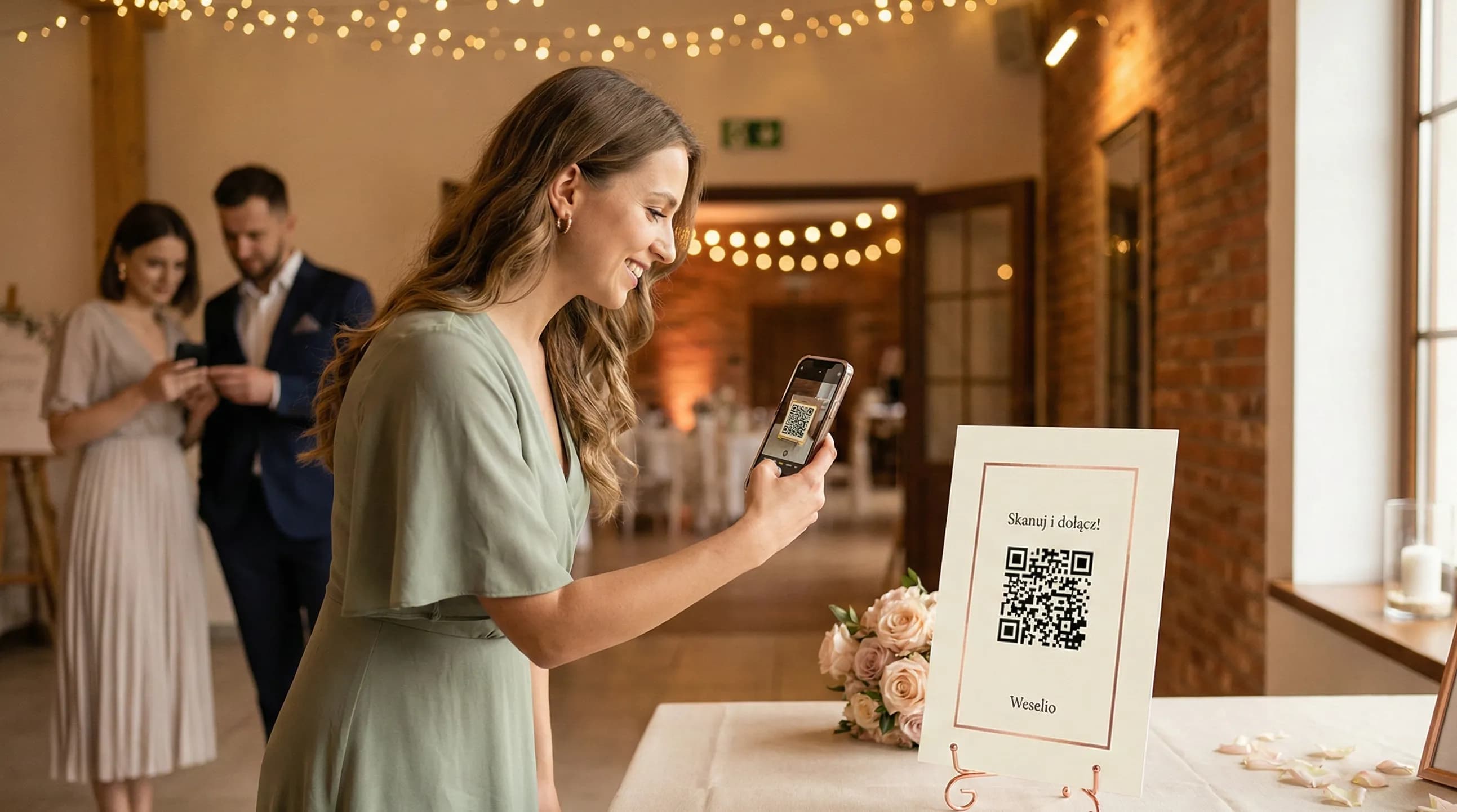 Cyfrowa księga gości w Weselio — zdjęcia i życzenia od gości weselnych