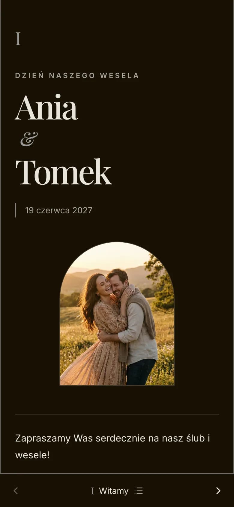 Układ Nokturn na ekranie telefonu